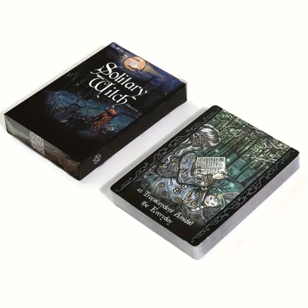 Solitary Witch Oracle Cards. Lore Wisdom and Light for your Magical Path.